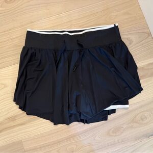 ALL IN MOTION BLACK TENNIS SKIRT MEDIUM